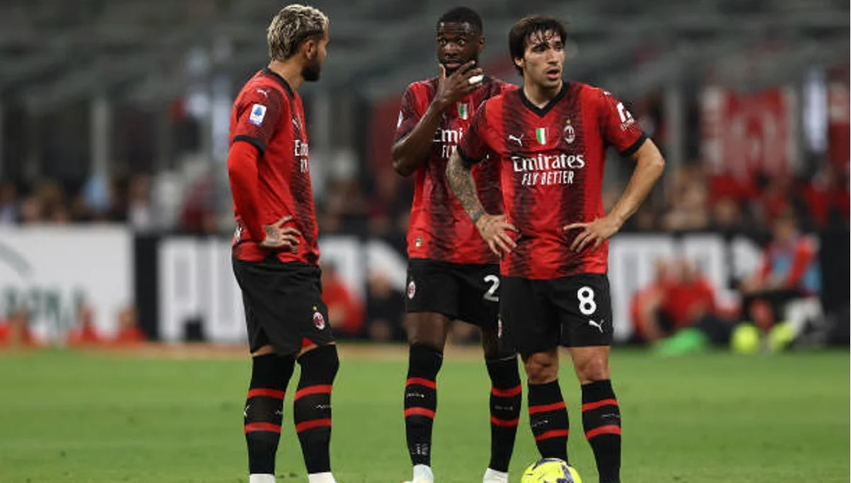 Сандро Тоналі з партнерами / фото: Getty