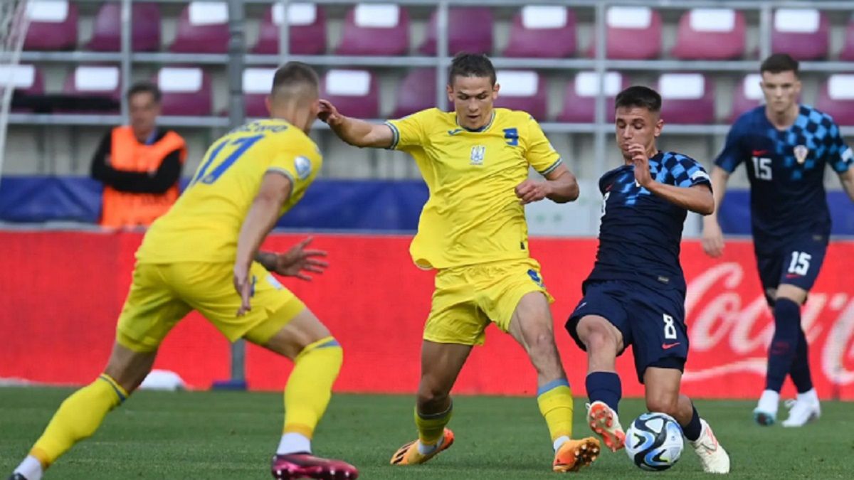 Україна U-21 – Хорватія U-21: звіт матчу Євро-2023