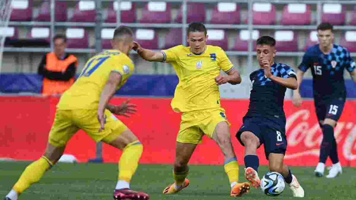 Украина победила Хорватию в стартовом матче молодежного Евро-2023 – Кащук оформил гол-шедевр и ассист