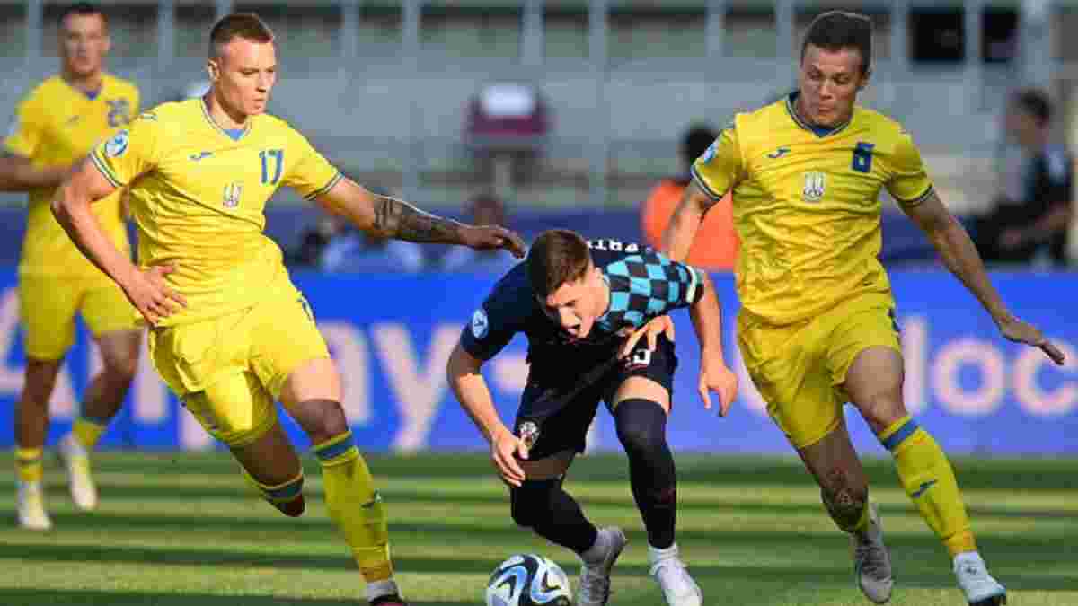 Україна U-21 – Хорватія U-21 – 2:0 – відео голів і огляд матчу – розкішний старт "синьо-жовтих" на Євро-2023
