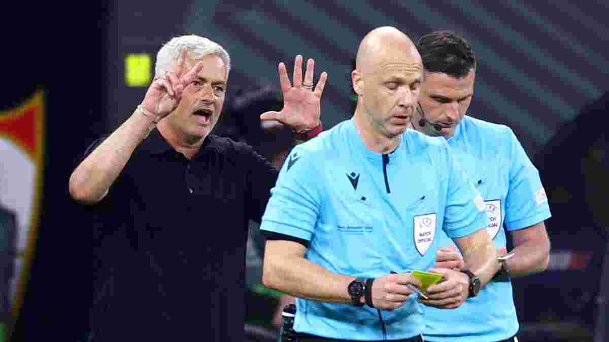 УЕФА жестко наказал Моуринью – тренер Ромы надолго остался без еврокубков