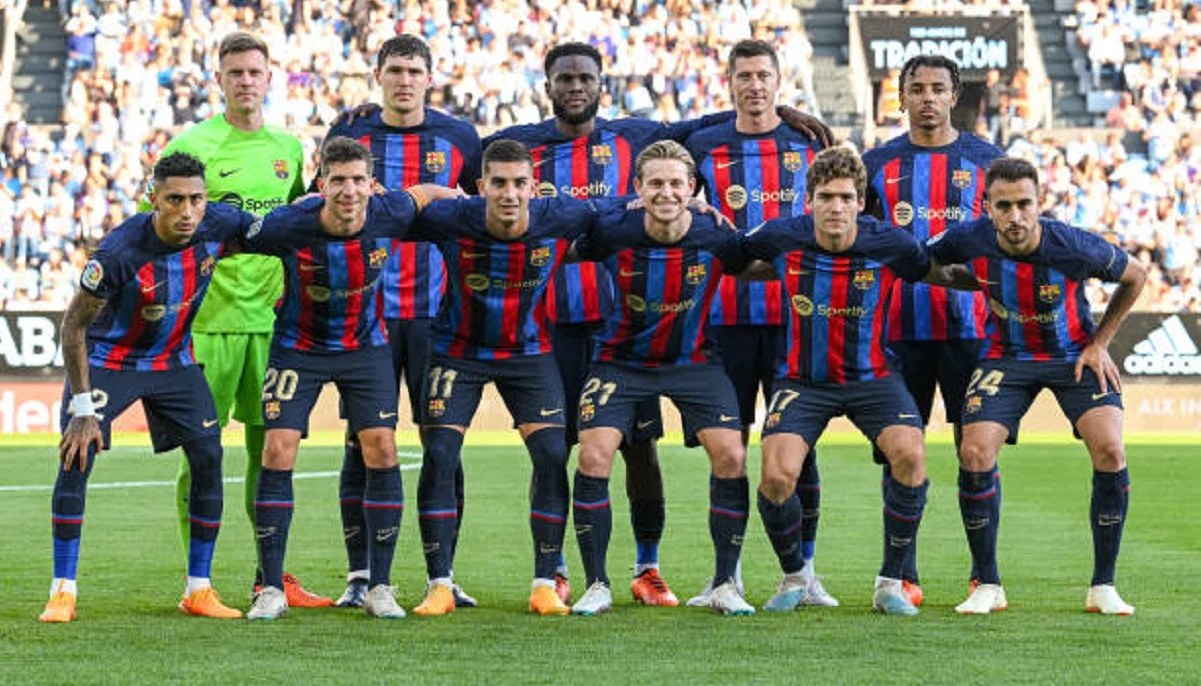 Гравці "блаугранас" / фото: Getty