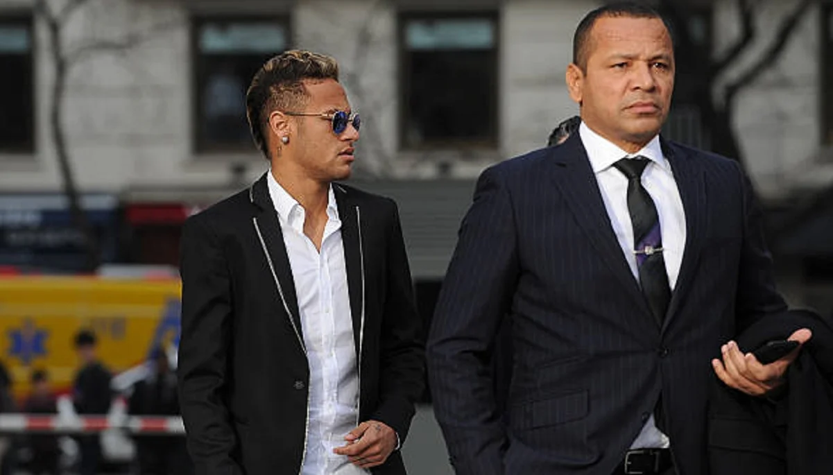 Неймар с папой / фото: Getty