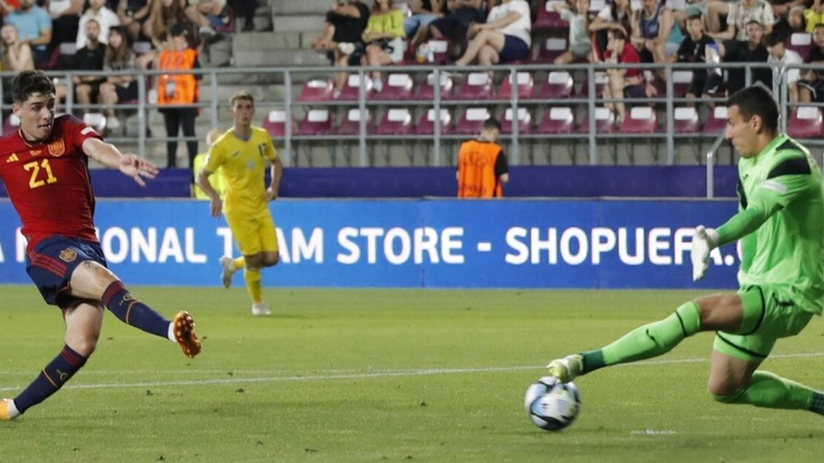 Испания U-21 – Украина U-21 – 2:2 – видео голов матча 27 июня 2023