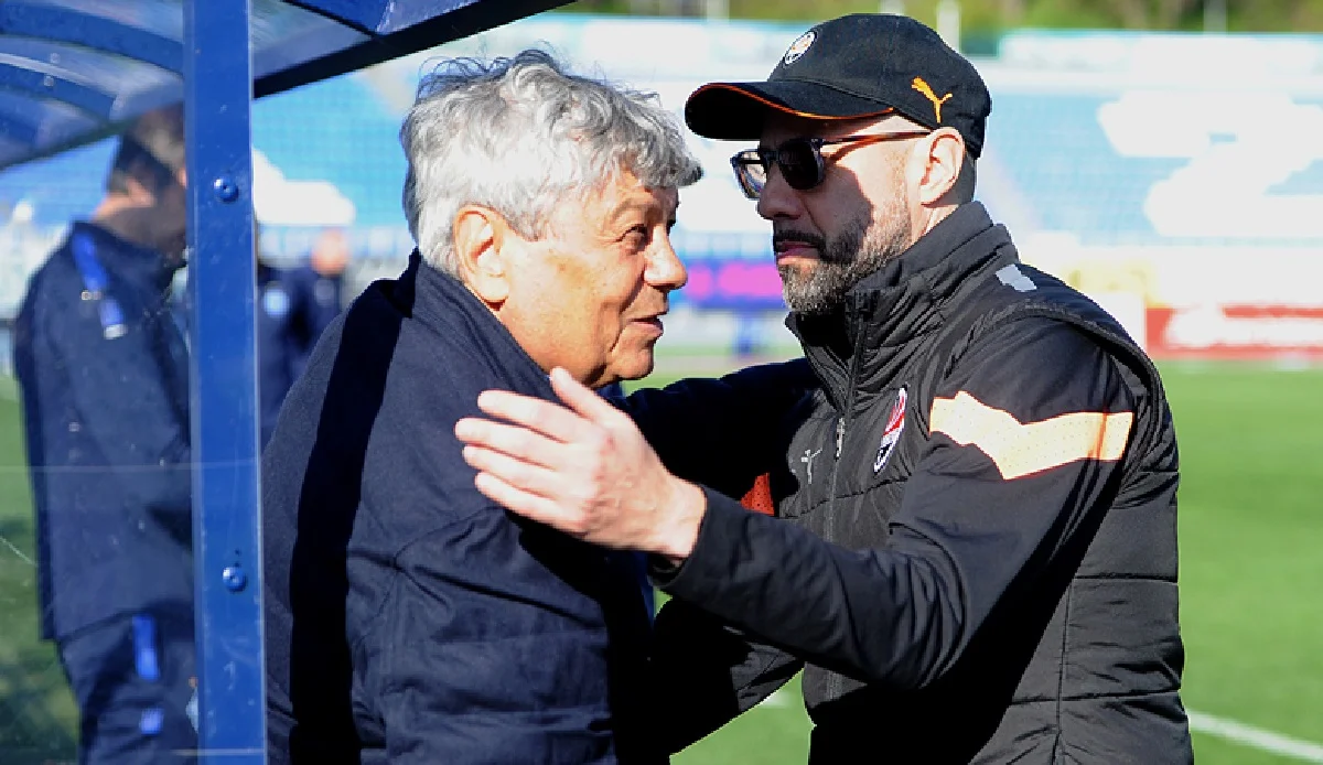 Мірча Луческу та Ігор Йовічевіч / ФК Шахтар