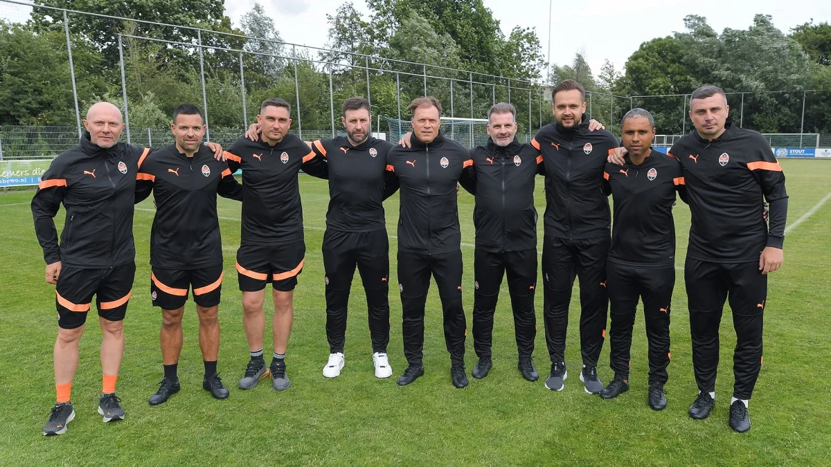 Обновленный тренерский штаб Шахтера / фото: ФК Шахтер