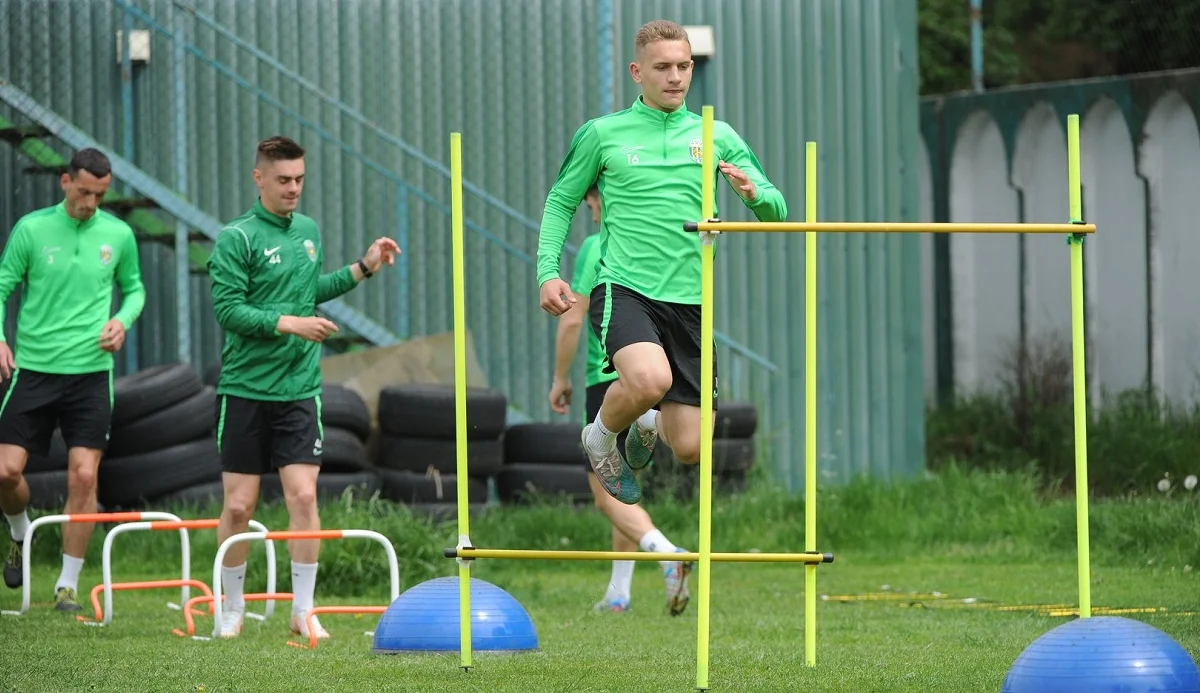 Игроки "зеленых" / фото: ФК Карпаты