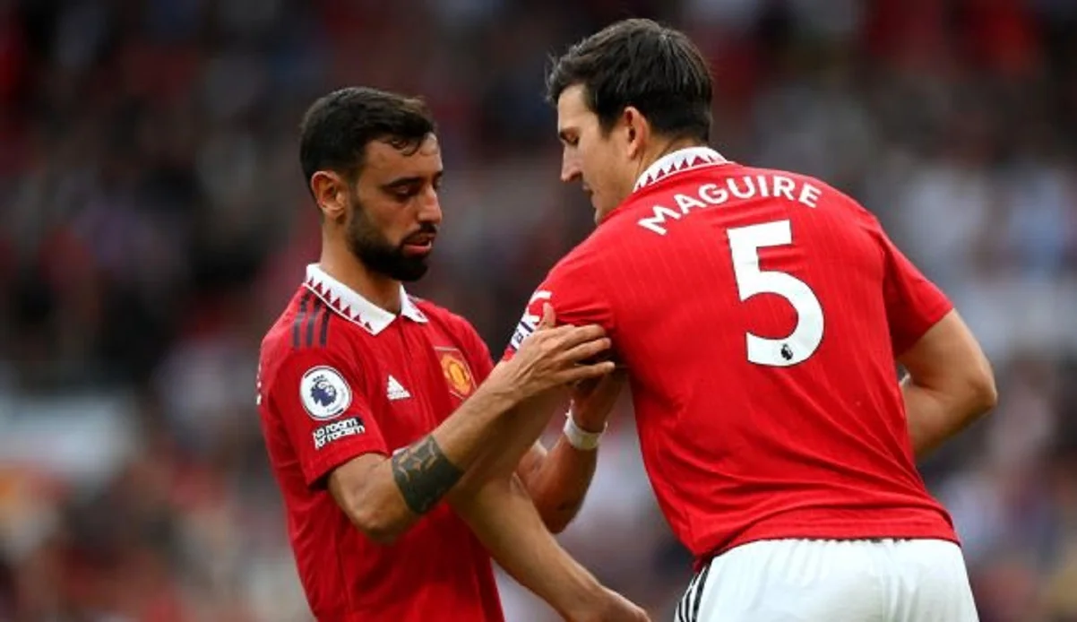 Бруну Фернандеш и Харри Магуайр / фото из открытых источников