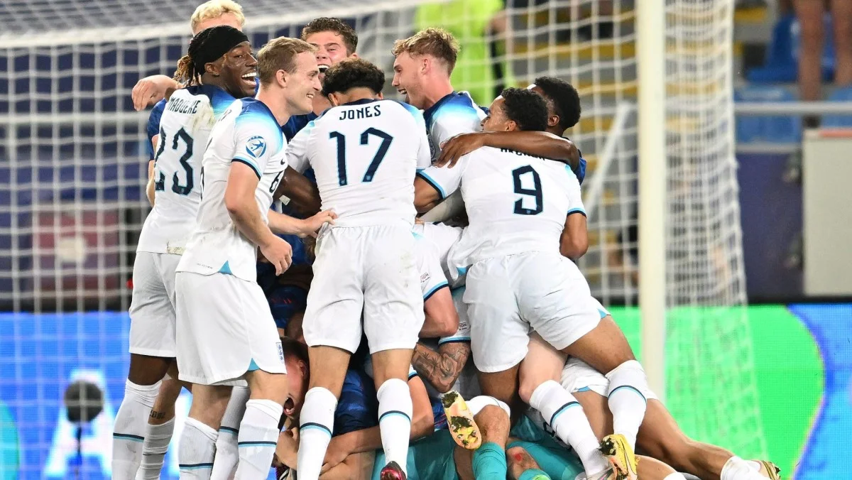 Молодежная сборная Англии – победитель Евро-2023 / соцсети