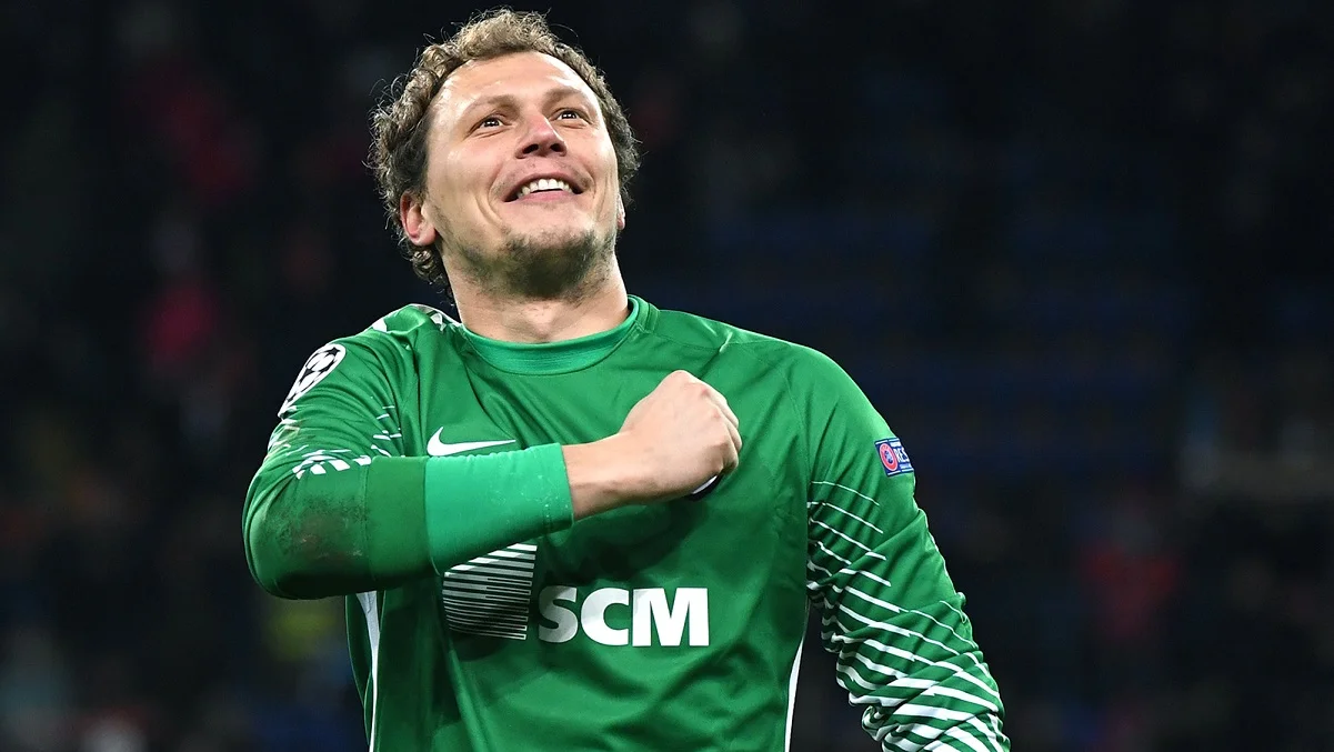 Андрей Пятов / фото: Шахтер