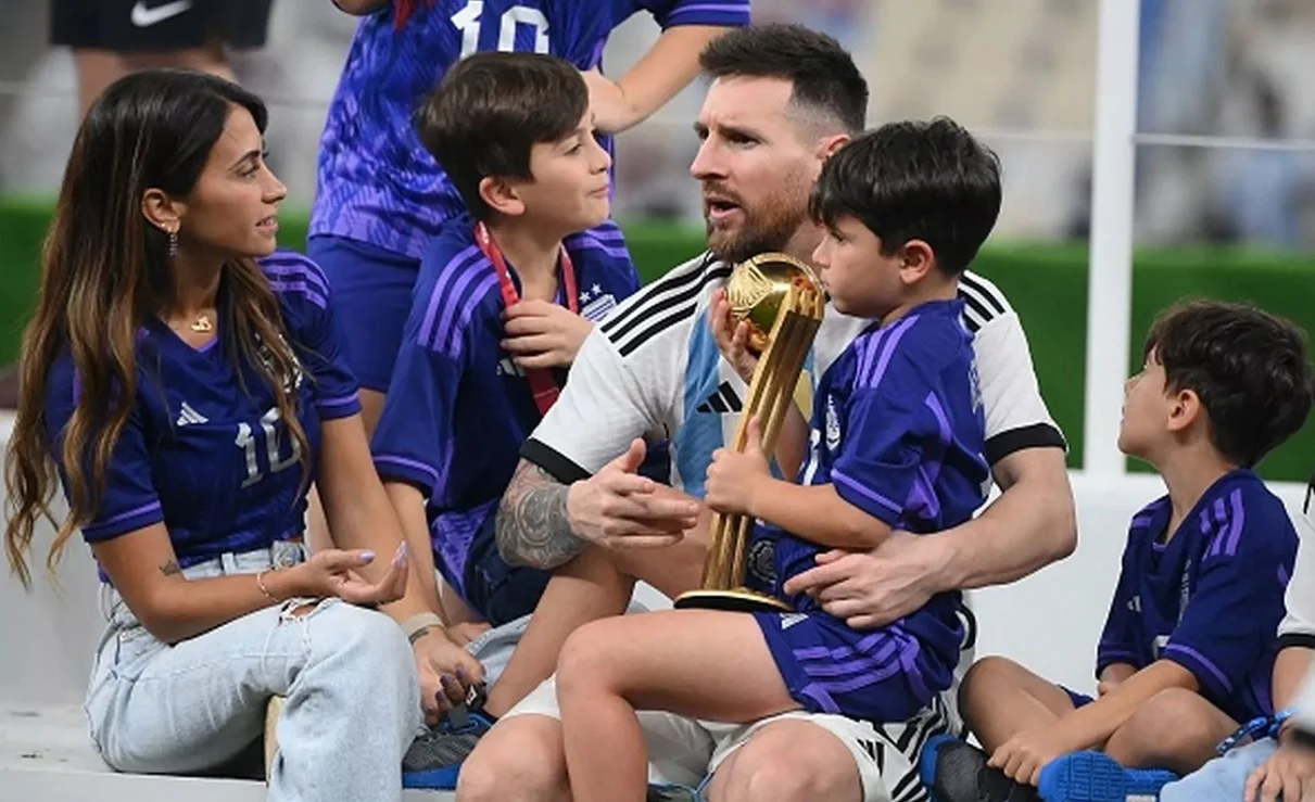 Семья Месси / AFP
