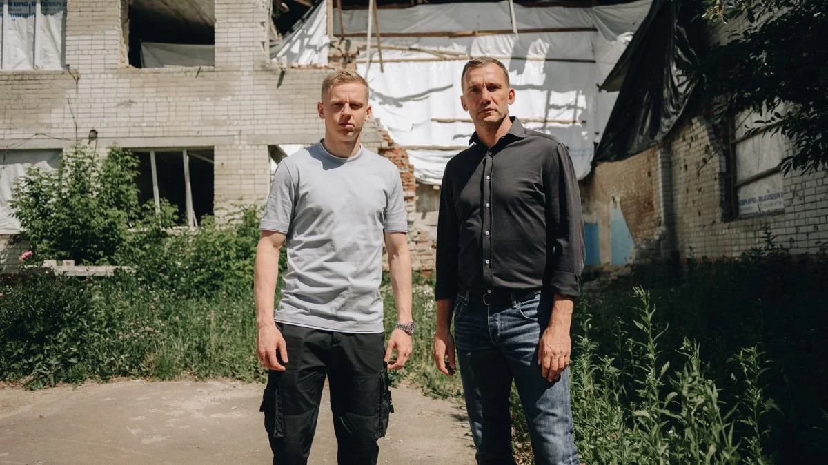 Олександр Зінченко та Андрій Шевченко / United 24