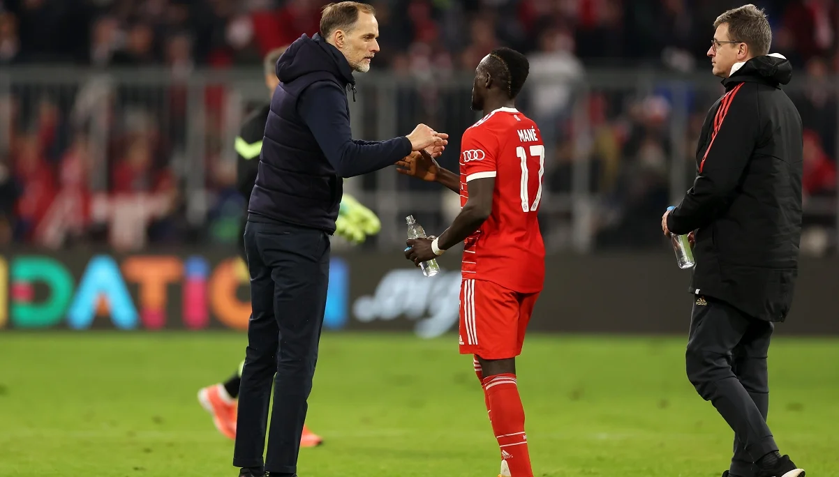 Томас Тухель і Садьйо Мане / фото з соцмереж