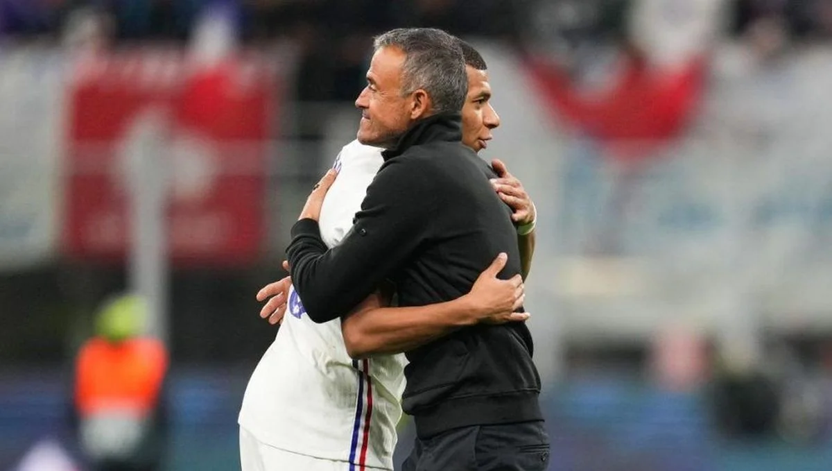 Кіліан Мбаппе та Луїс Енріке / euro.dayfr.com