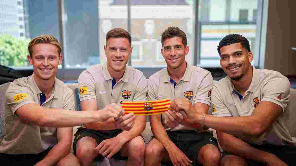 Барселона офіційно обрала нових капітанів після відходу Бускетса та Альби