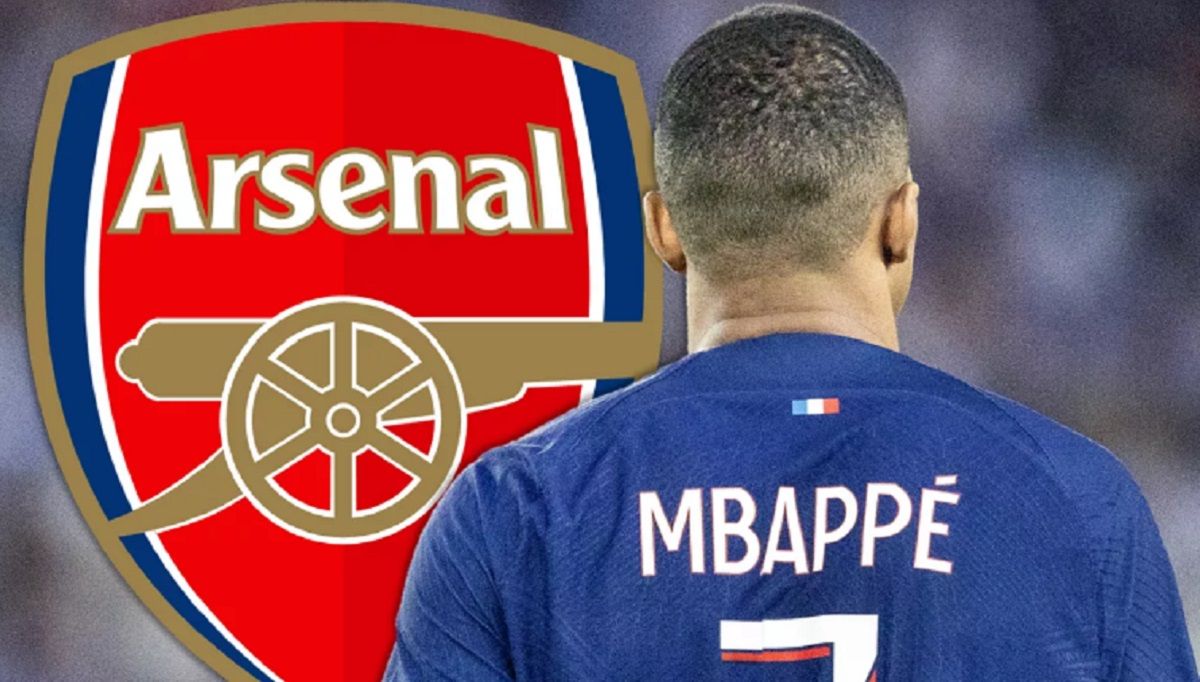 Мбаппе в Арсенал / колаж: footballtransfers