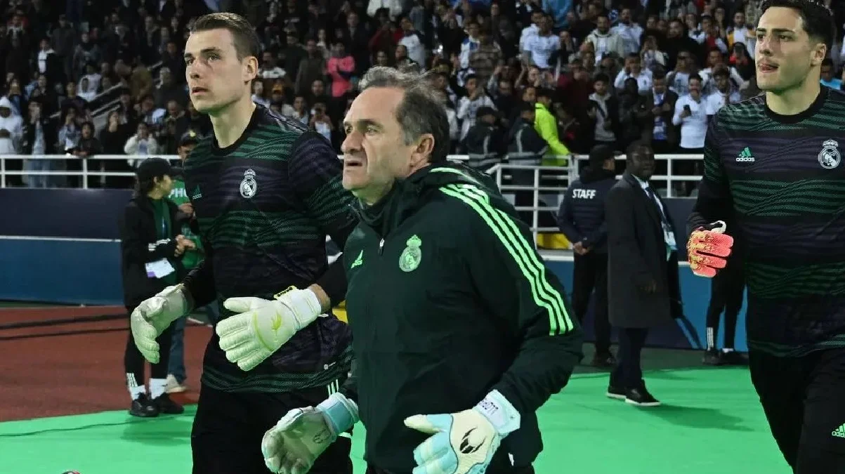 Андрій Лунін і Луїс Льопіс / Getty Images