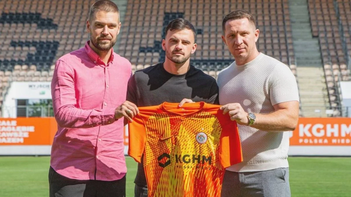 Сергей Булеца – игрок ФК Заглембе Любин / фото: ФК Заглембе Любин