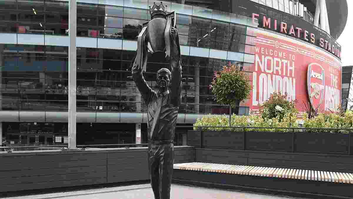 Арсенал відкрив пам'ятник Венгеру – статуя важить півтонни