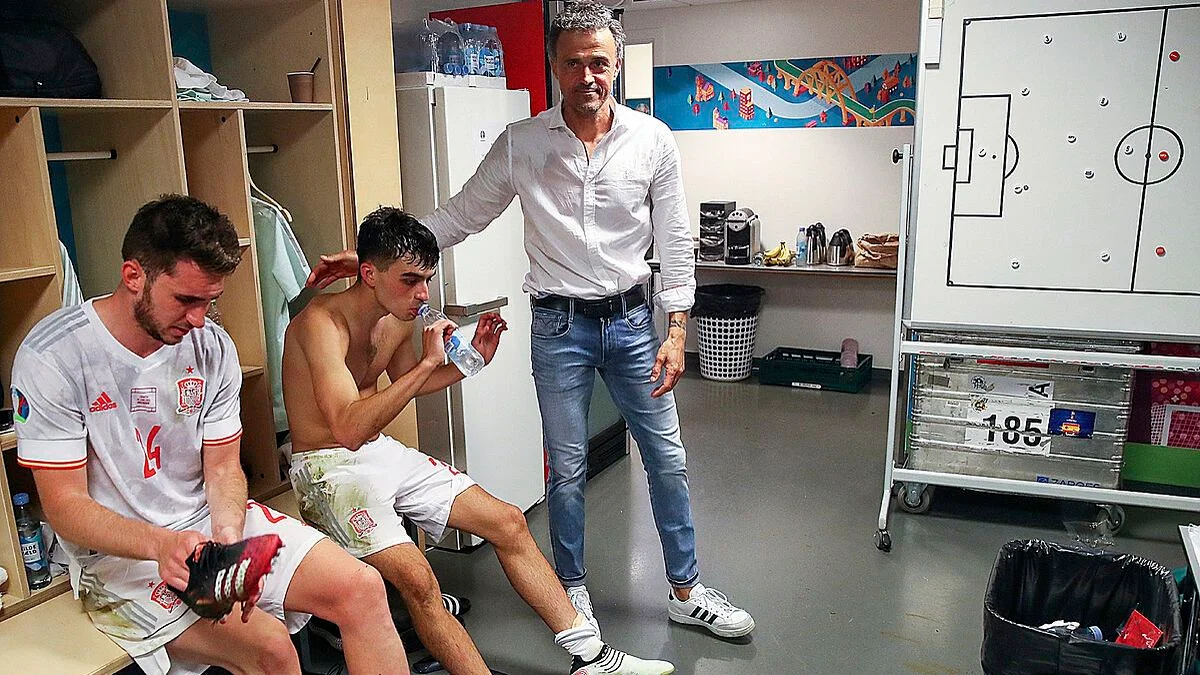 Педри и Луис Энрике / RFEF