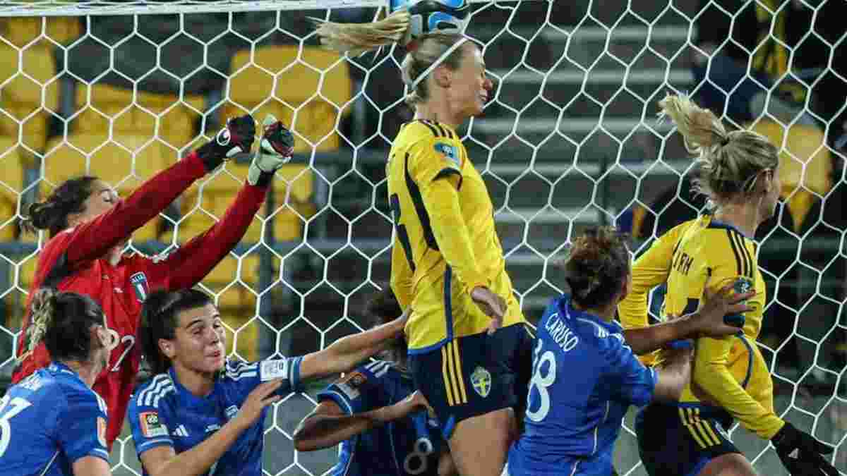 ЧС-2023: Швеція принизила Італію і вийшла в плей-офф, Бразилія за крок від фіаско