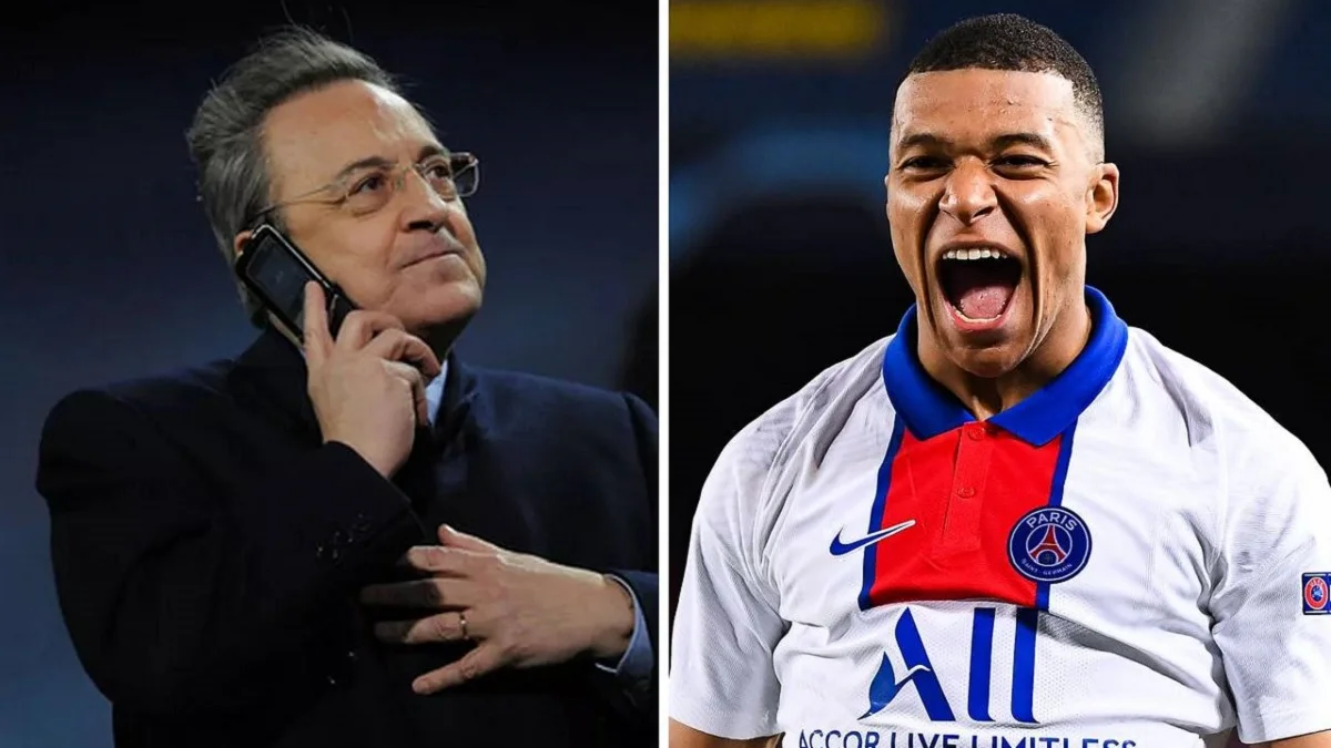 Флорентино Перес и Килиан Мбаппе / фото из соцсетей