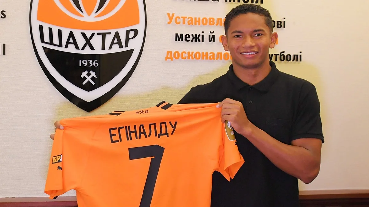 Эгиналдо – игрок Шахтера / фото: ФК Шахтер