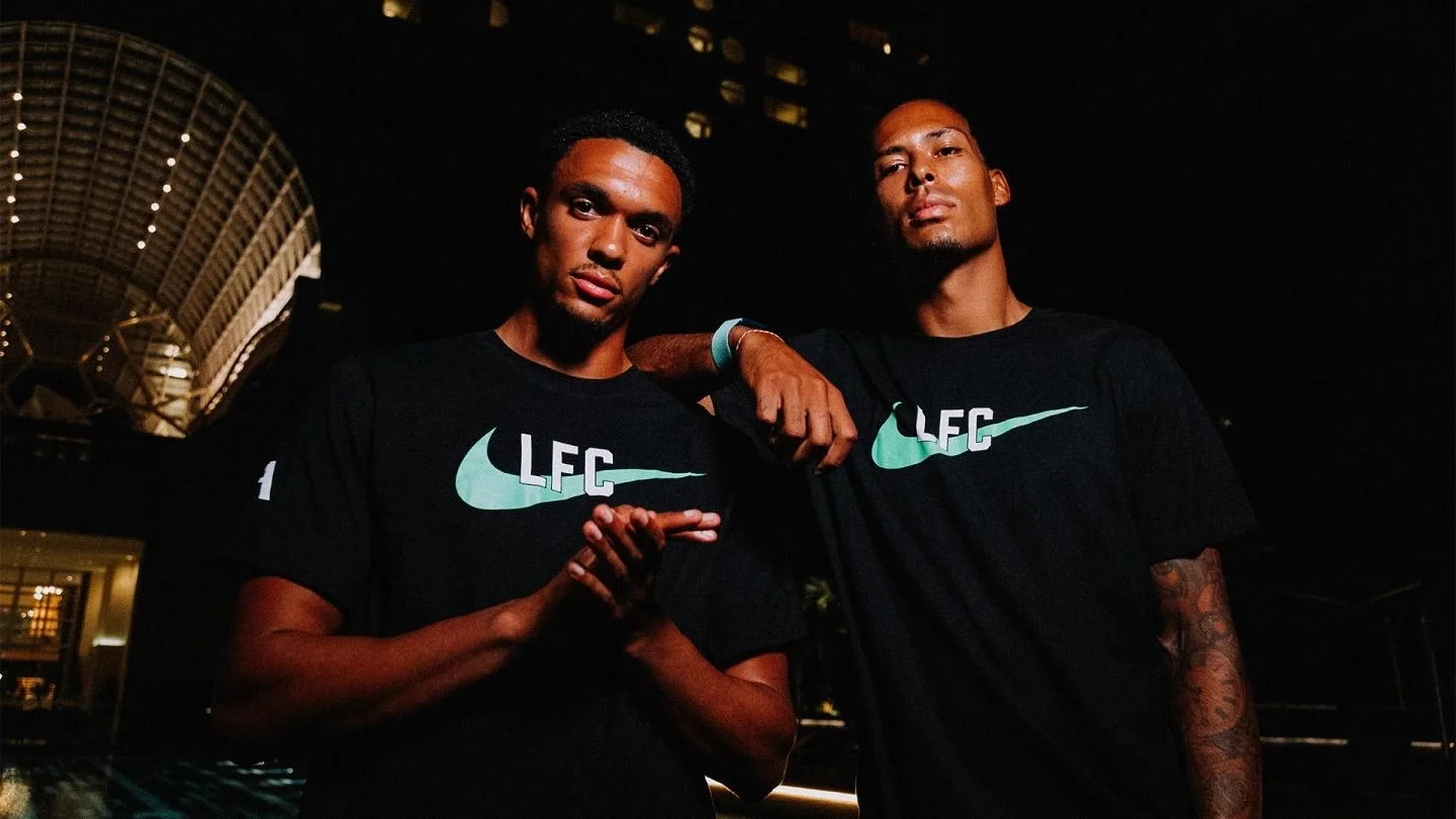 Вірджил ван Дейк та Трент Александер-Арнольд / фото: ФК Ліверпуль