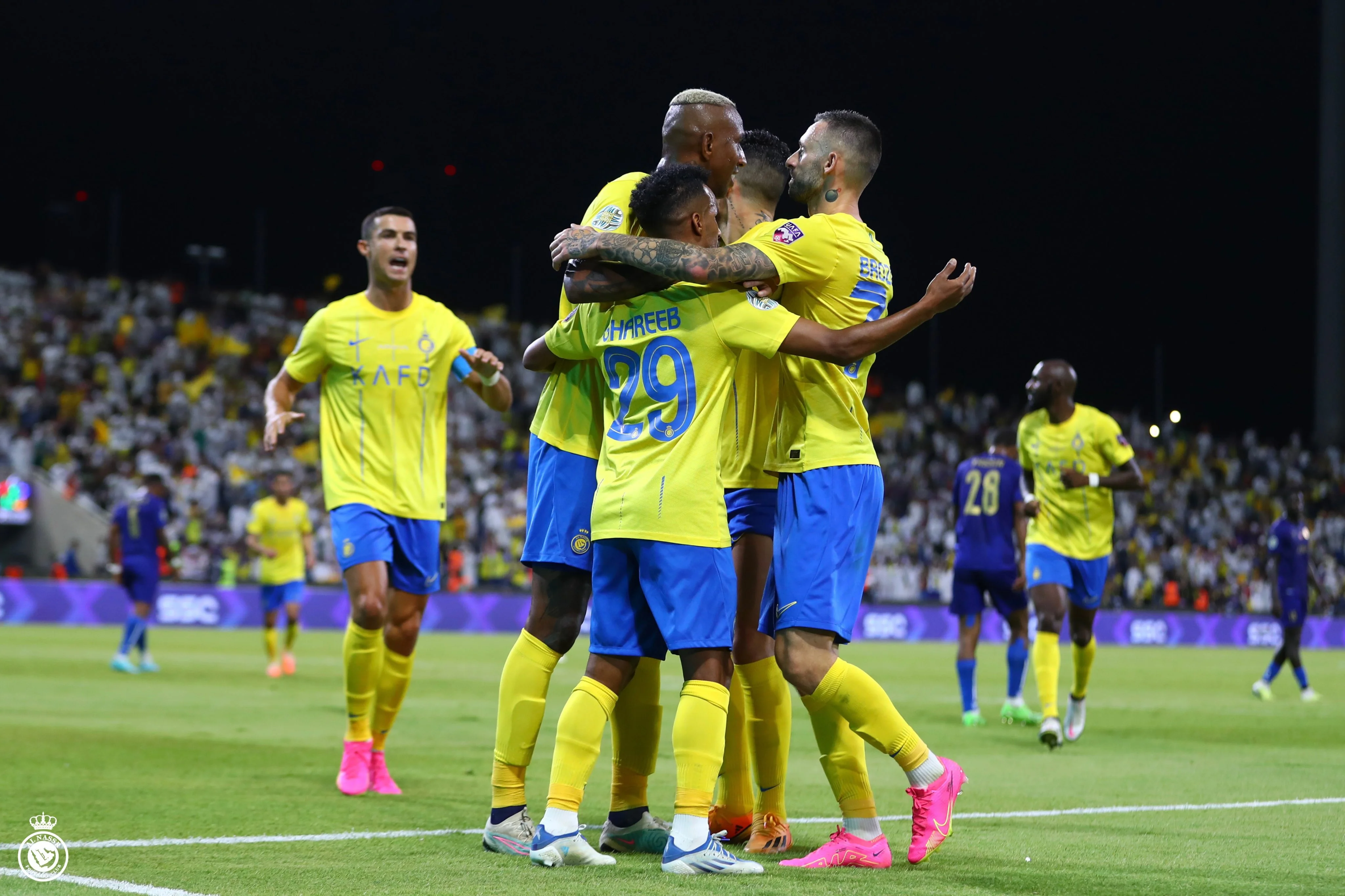 Роналду с партнерами / фото: ФК Аль-Наср