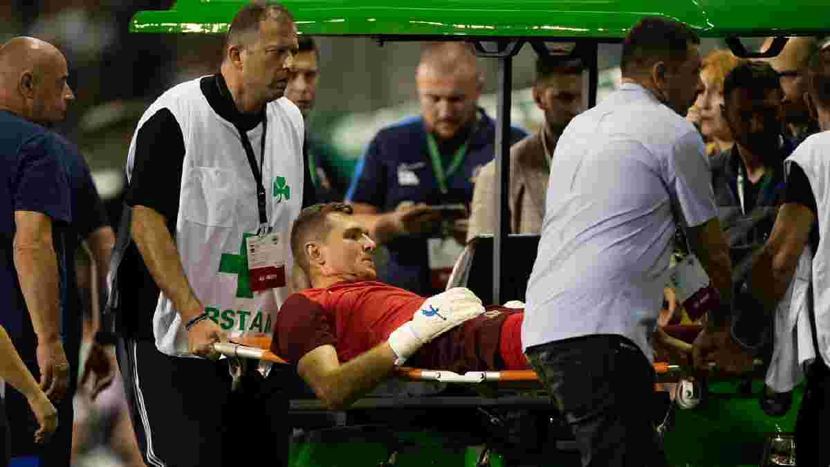 СК Дніпро-1 озвучив терміни відновлення Волинця після моторошної травми у матчі Ліги чемпіонів