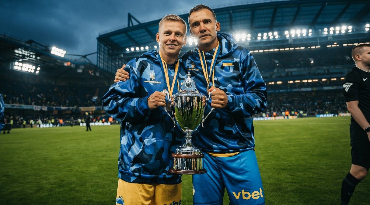 Александр Зинченко и Андрей Шевченко / United24
