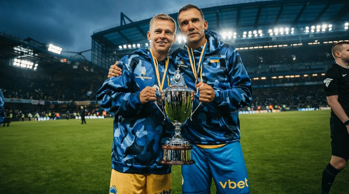 Александр Зинченко и Андрей Шевченко / United24