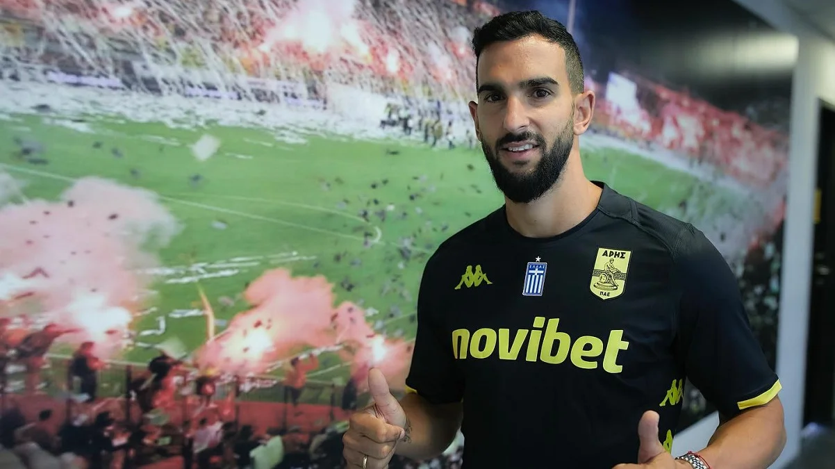 Мартін Монтоя / фото: ФК Аріс