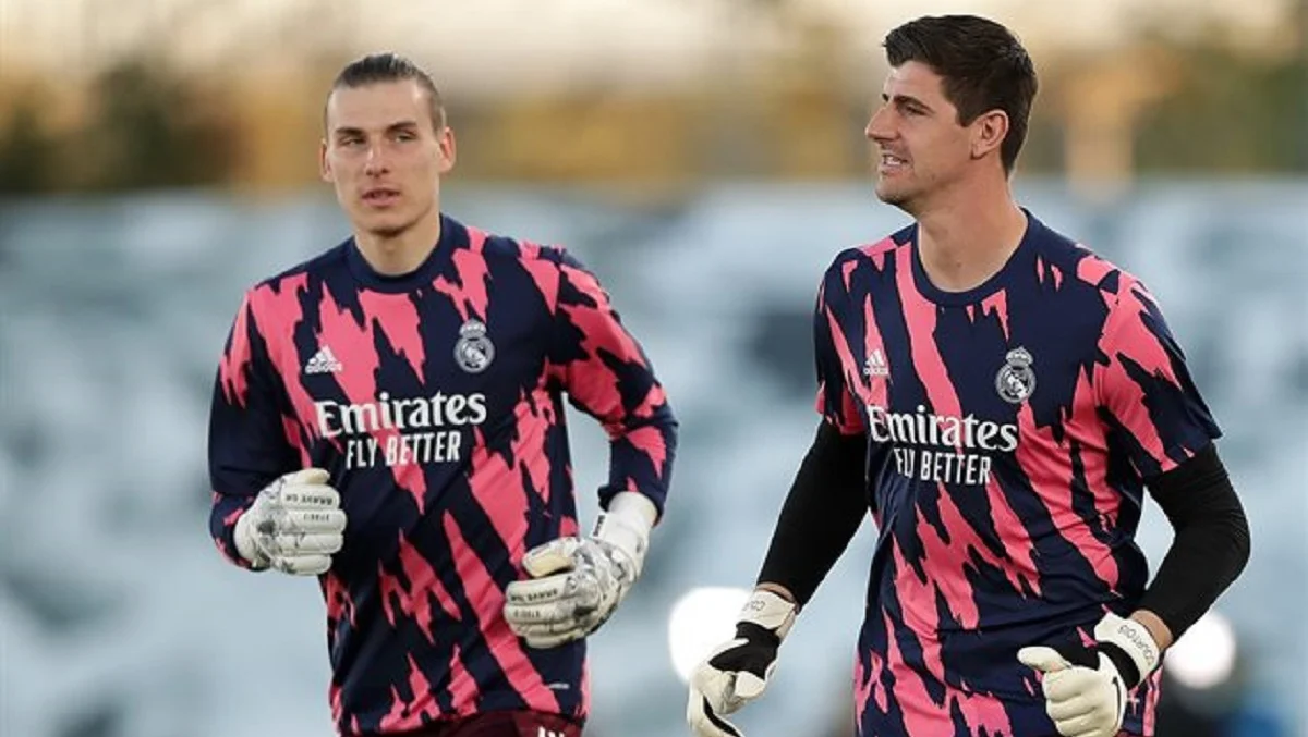 Лунин и Куртуа / Фото: Real Madrid