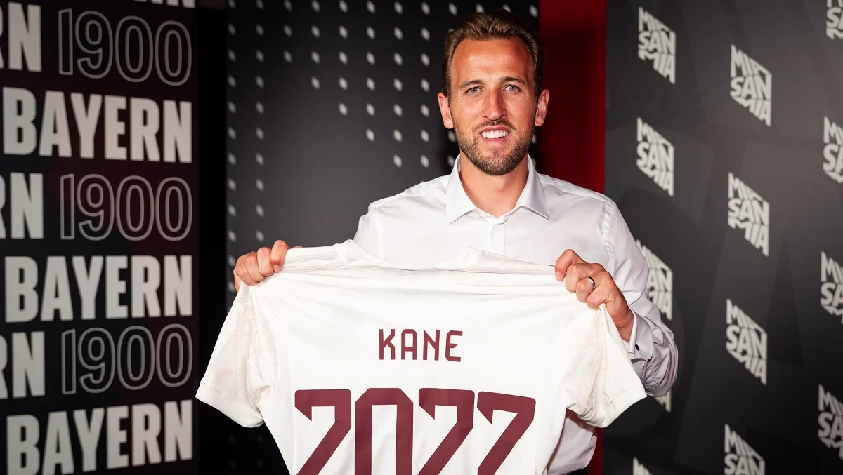 Харрі Кейн / фото FC Bayern Munich