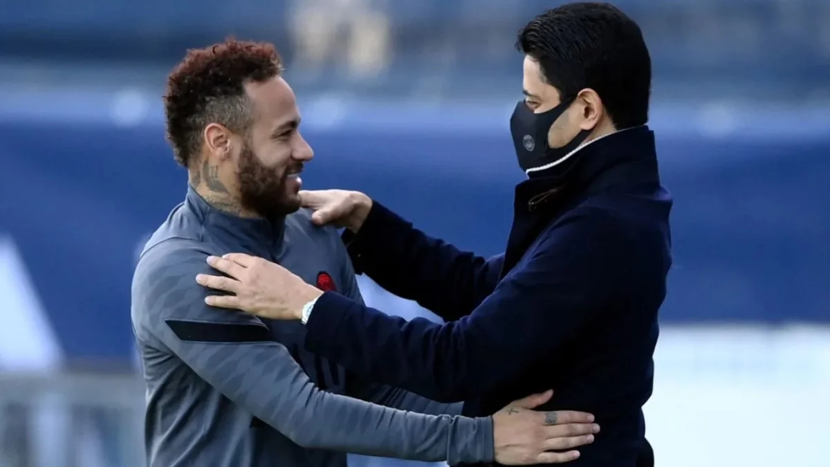 Неймар та Нассер Аль-Хелаїфі / фото з відкритих джерел