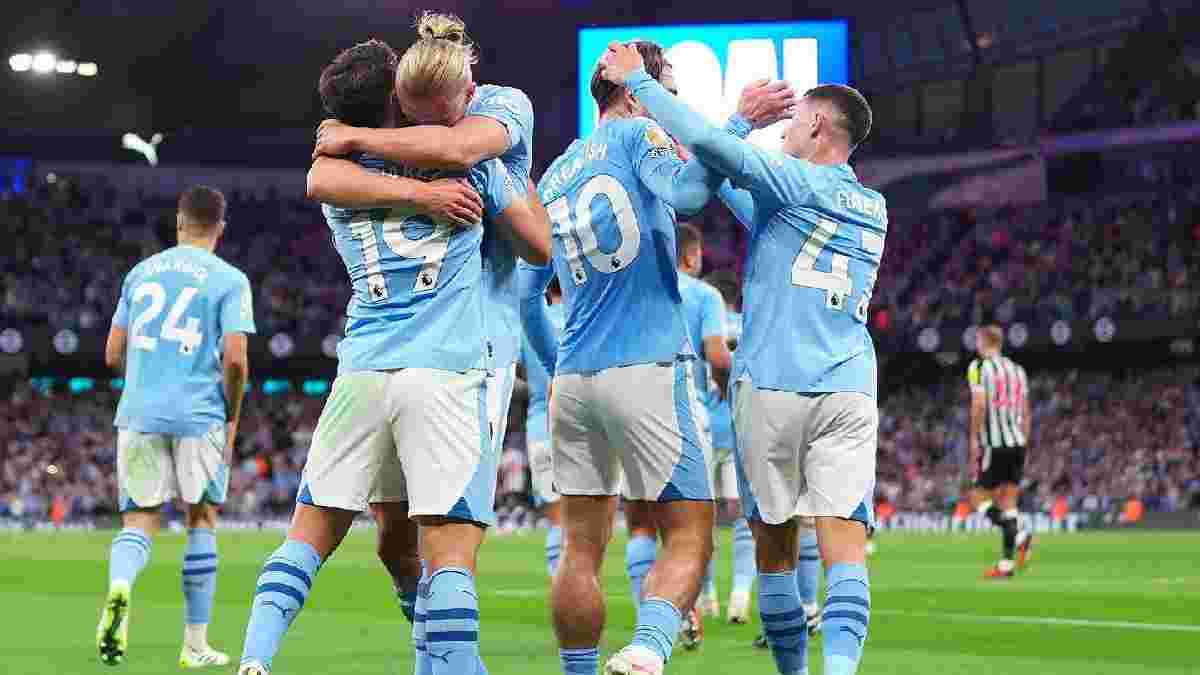 Очередная победа Манчестер Сити в видеообзоре матча с Ньюкаслом