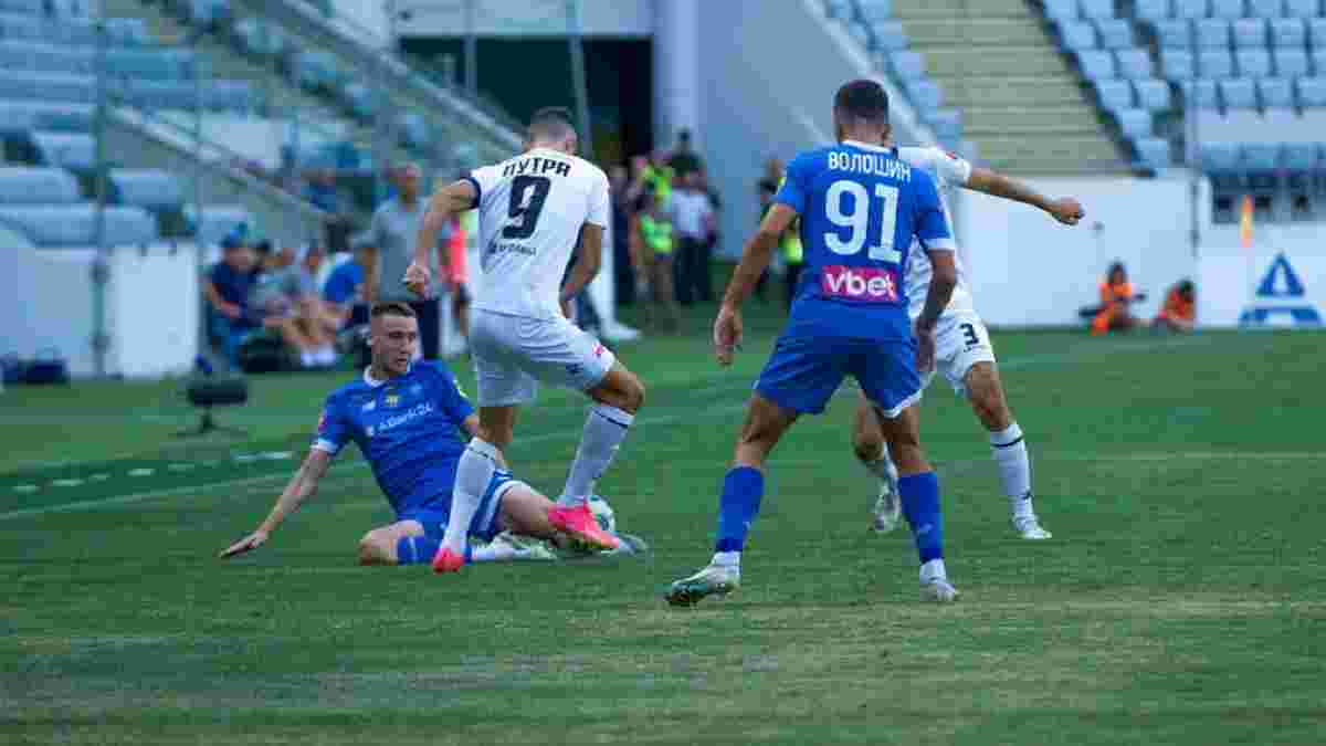 Черноморец – Динамо – 3:2 – видео голов и обзор матча