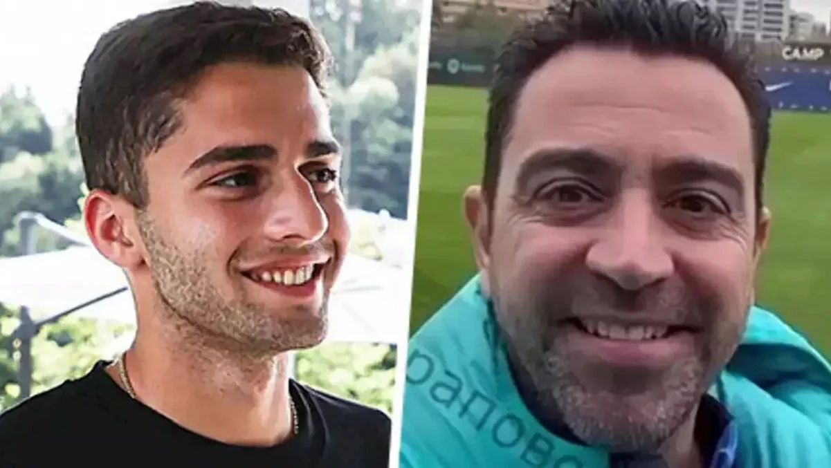 Захарян и Хави / фото из соцсетей