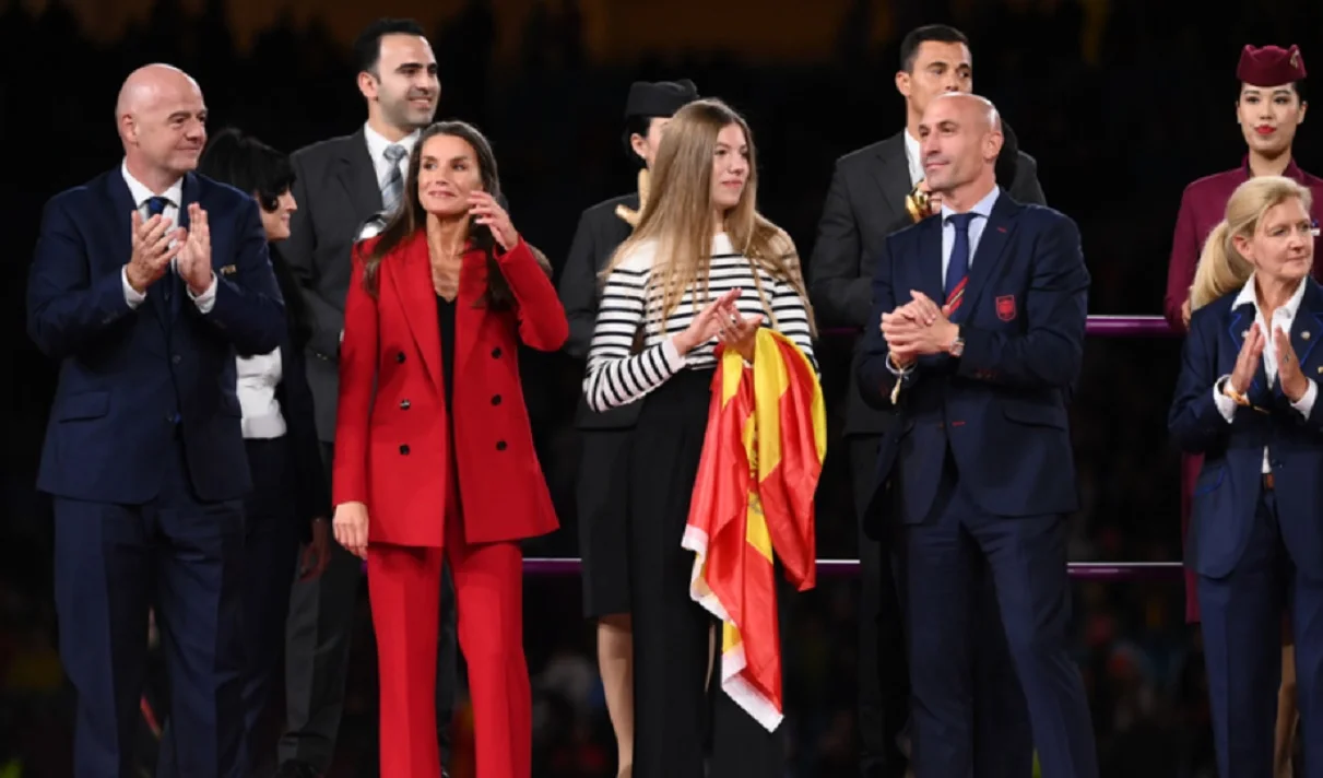 Рубіалес на фіналі ЧС-2023 / AFP