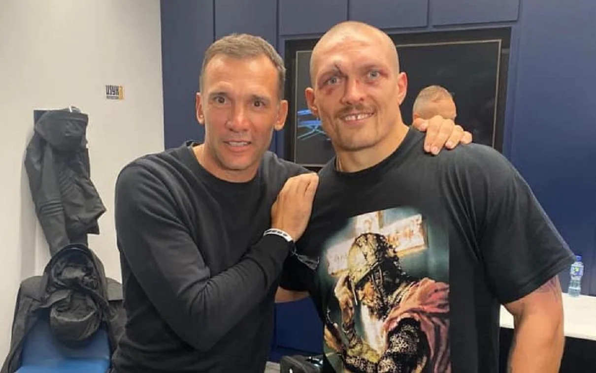 Шевченко і Усик / Фото зі соцмереж