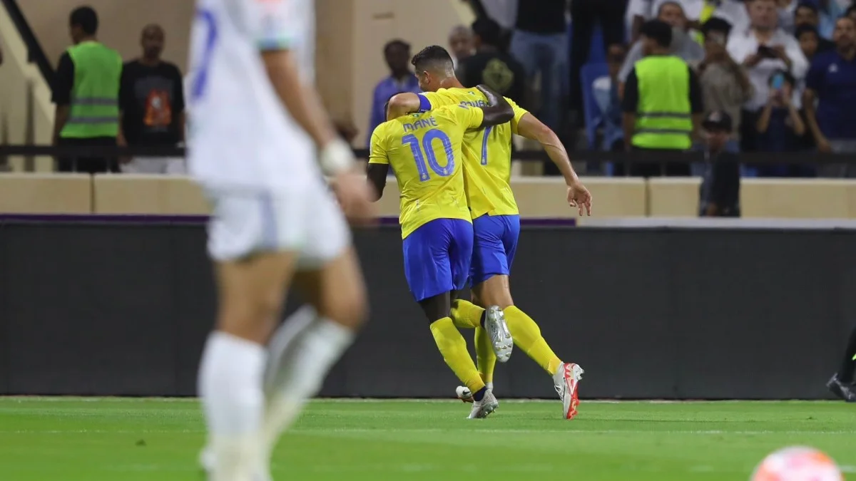 Мане и Роналду / фото: ФК Аль-Наср