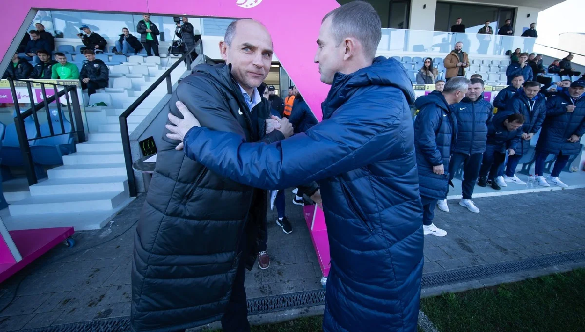 Виктор Скрипник и Александр Кучер / СК Днепр-1