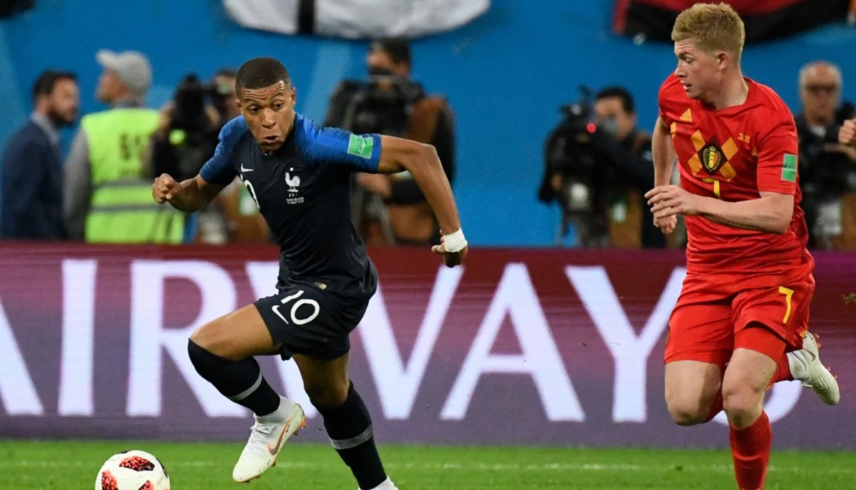 Мбаппе та де Брюйне / Getty Images