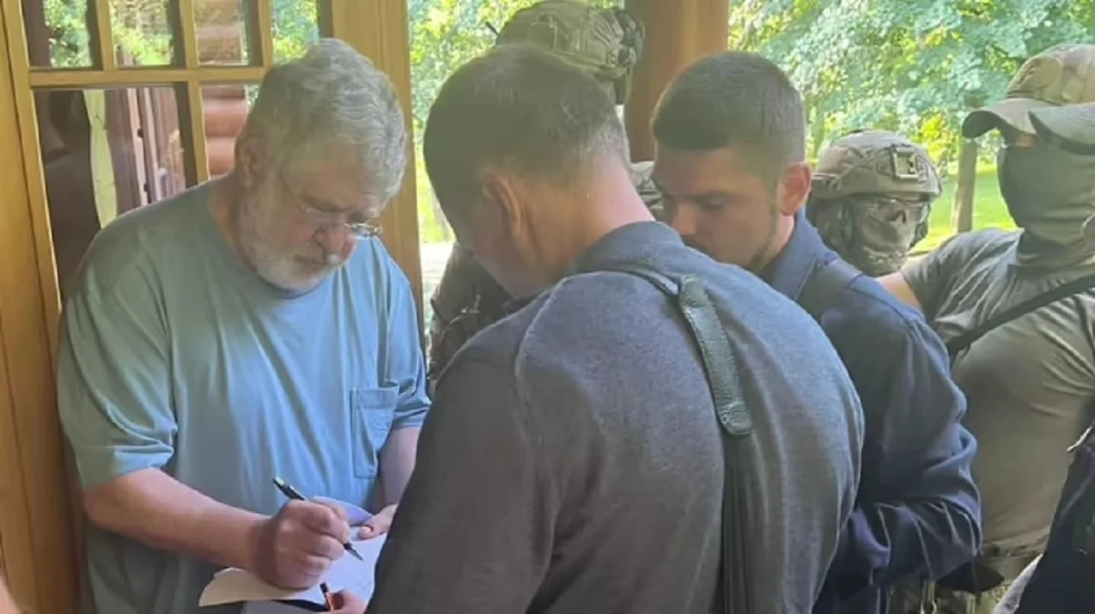 Игорь Коломойский (слева) / Украинская правда