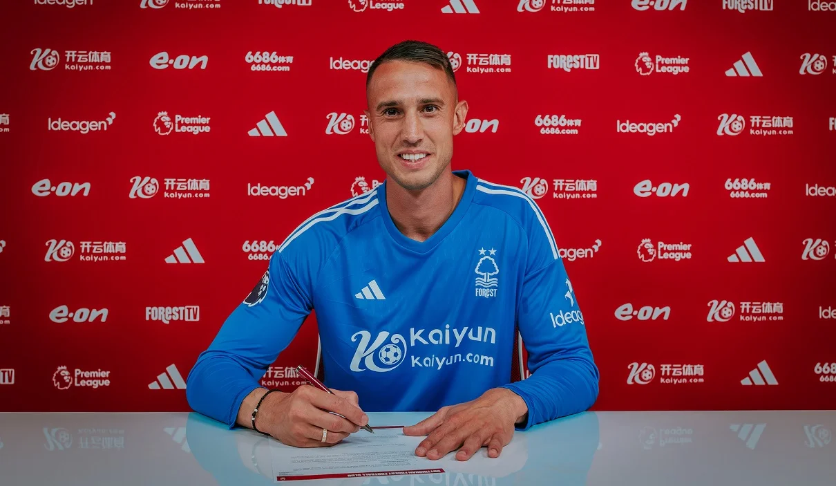 Одиссеас Влаходимос / Сайт Ноттингем Форест