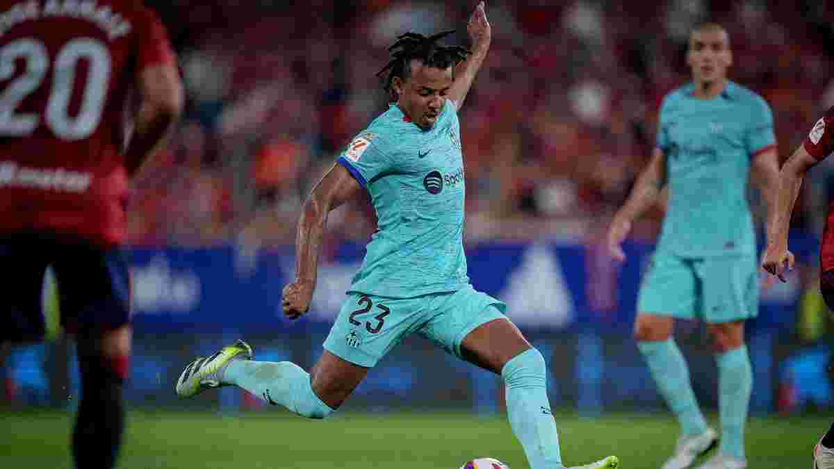 Трудная победа каталонцев в видеообзоре матча Осасуна – Барселона – 1:2