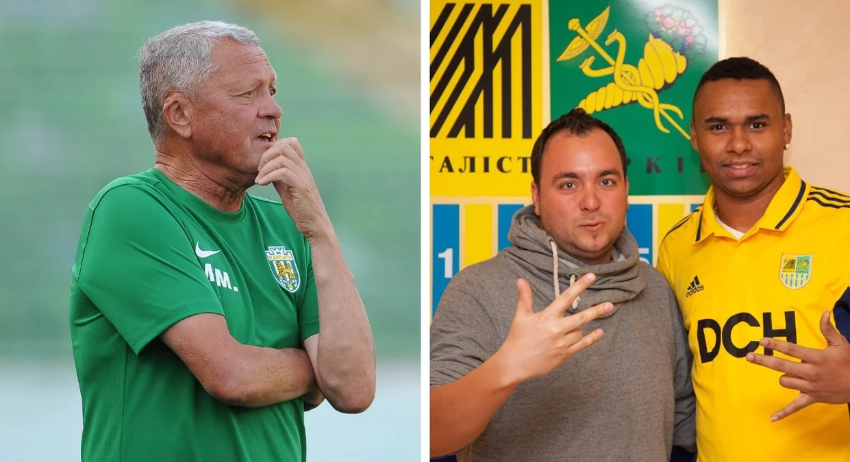 Мирон Маркевич, Андрій Білейчук і Жажа Коелью / Колаж Футбол 24, фото ФК Карпати і ФК Металіст