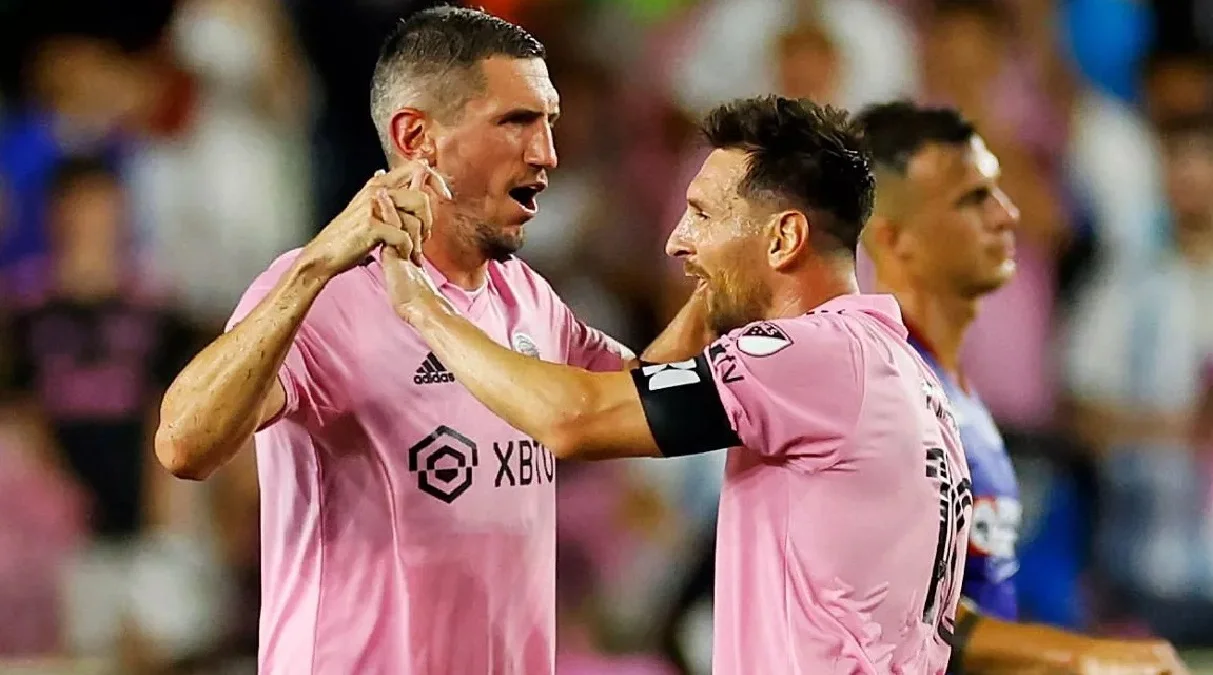 Сергій Кривцов і Ліонель Мессі / ФК Інтер Маямі