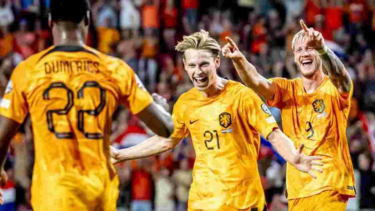 Три асисти Дюмфріса у відеоогляді матчу Нідерланди – Греція – 3:0